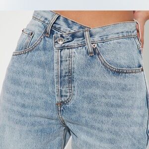 Fashion Nova High Rise Blue Jeans
